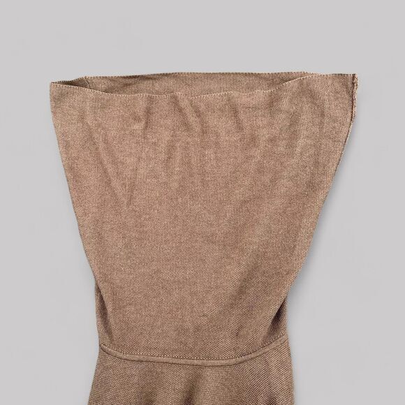 Joie Sweater Womens Size S Melantha Funnel Neck Waffle Minimalist Neutralβ Loose - Picture 10 of 11